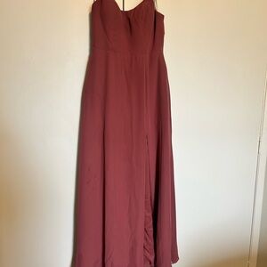 Azazie Moira Desert Rose